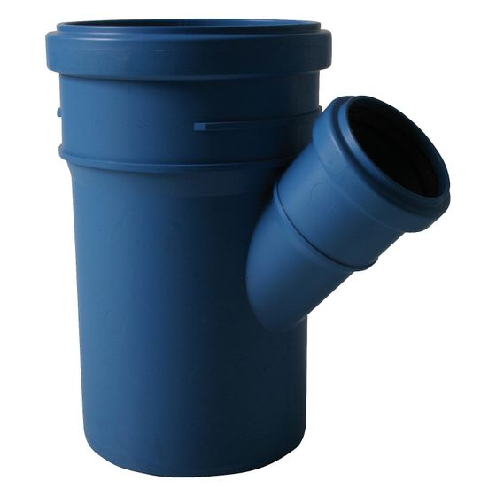 Valsir Einfachabzweig TRIPLUS, DN 90/50 87 Grad, Polypropylen