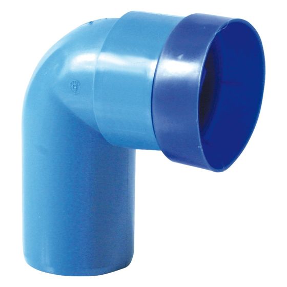 Valsir Siphonbogen TRIPLUS Bogen, DN 40, 46mm, 90 Grad, Polypropylen (PP)