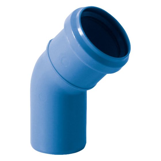 Valsir Bogen TRIPLUS, DN 50, 45 Grad, Polypropylen