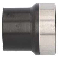 Valsir Anschweissmuffe DN60 x DN50, gerade, Polyethylen... VALSIR-VS0384019 8023857090699 (Abb. 1)