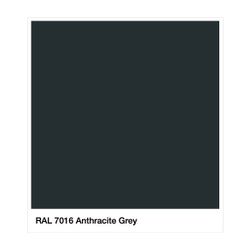 Vasco Prado HX lackiert 1010 x 34 x 500 mm Anthracite Grey, Mitten-Monoblock, un... VASCO-186050101LB2800 5413754074381 (Abb. 1)