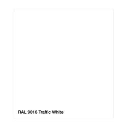 Vasco Malva BSRM-S lackiert gebogen 1689 x 42 x 750 mm Traffic White, Mitten-Mon... VASCO-126075168LB1000 5413754209295 (Abb. 1)