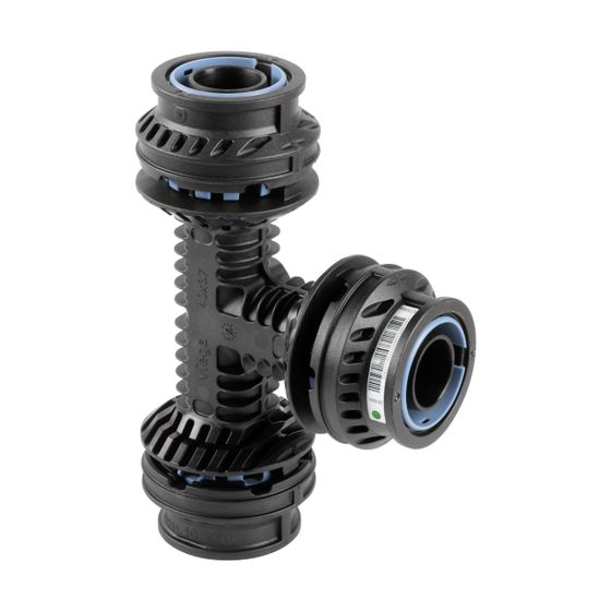 Viega Geopress T-Stück mit SC-Contur K 9718TW, 32x32x32mm, Kunststoff