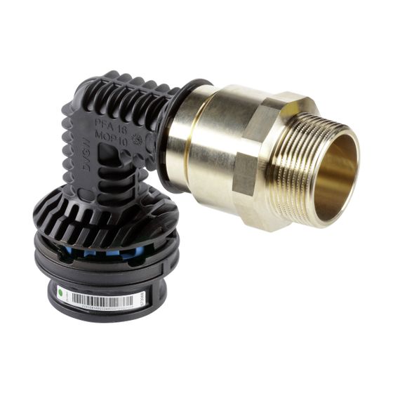 Viega Geopress Anschlussbogen mit SC-Contur K 9720.1TW, 32 x R 1 1/2