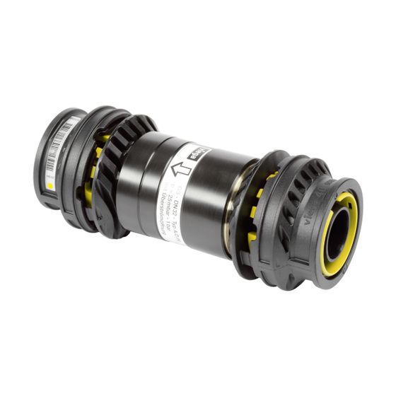 Viega Geopress K Gas-Gasströmungswächter mit&nbsp;SC-Contur 9752.1 Typ R, d. 32mm, Betriebsdruck 35mbar, Kunststoff