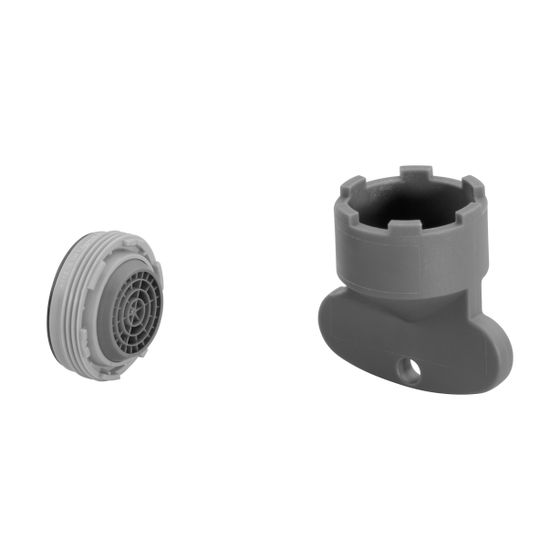 Viega AquaVip Strahlregler Waschtischarmatur 9122.8, elektronisch 248x25x15,4mm, Kunststoff