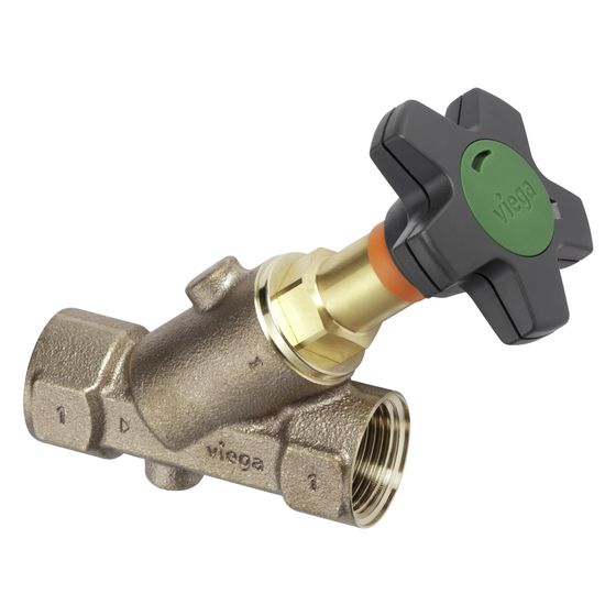 Viega Easytop XL Schrägsitzventil 2237.2, DN 15, Rp 1/2
