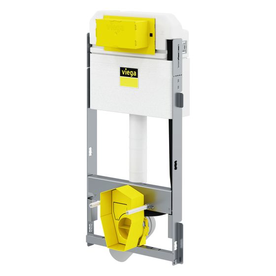 Viega Prevista Dry Plus WC-Modul 8515, Bauhöhe 937-1077mm, Stahl verzinkt
