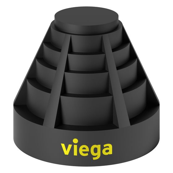 Viega Außenfaser 2292.5 für Kunststoffrohr d. 20-63mm, Schwarz