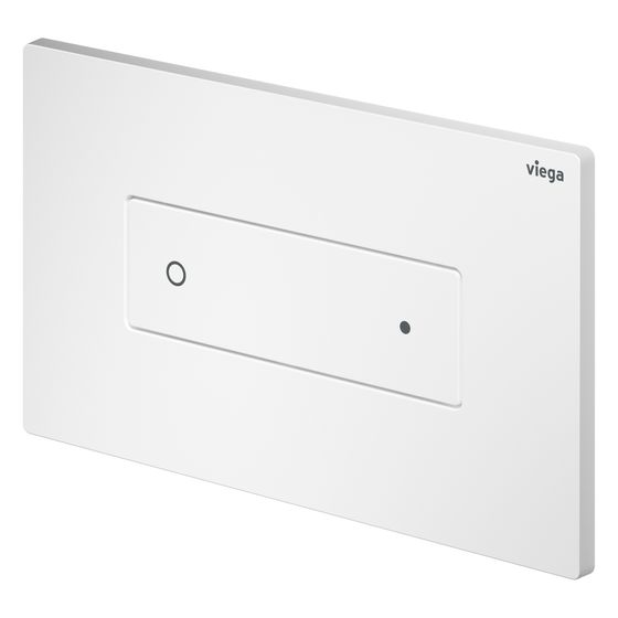 Viega Visign for Style 22 WC-Betätigungsplatte 8612.1, Kunststoff, Weiß-Alpin