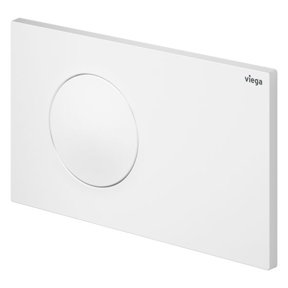 Viega Visign for Style 26 WC-Betätigungsplatte 8616.1, Kunststoff, Weiß-Alpin