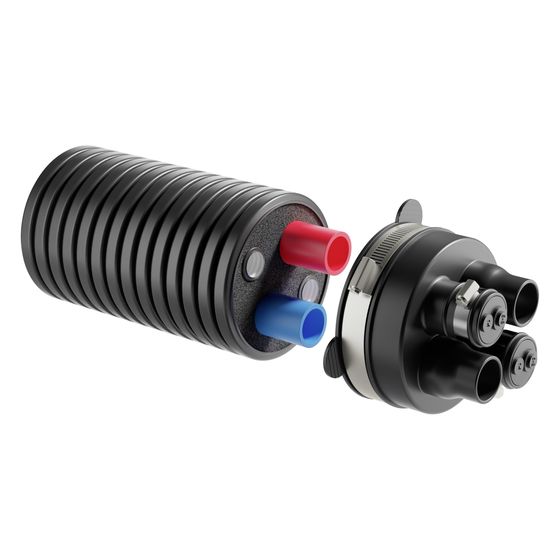 Viega Wärmepumpen-Anschlussset 1406.5 Rohr d. 32x3,2mm, Länge 20m, inkl. Gummi-Endmanchette 5388