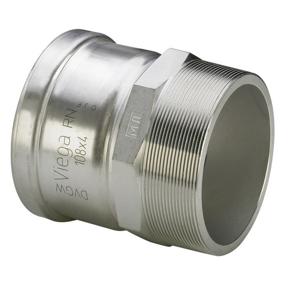 Viega Sanpress Inox XL Übergangsstück 2311XL d. 64mm x AG 2