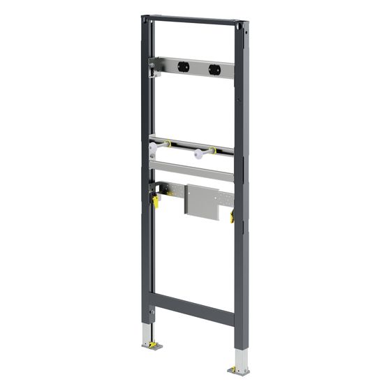 Viega Prevista Dry Waschtisch-Element 8540.32, barrierefrei, Aufputz-Armatur 1300mm, Stahl