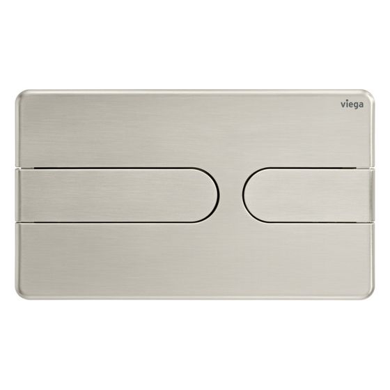 Viega Visign for Style 23 WC-Betätigungsplatte für Prevista 8613.1, Kunststoff, Edelstahlfarben