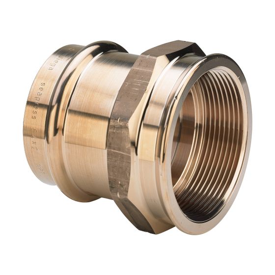 Viega Übergangsstück Seapress 0312.5 in 42mm x 1 1/2 NPT CuNiFe