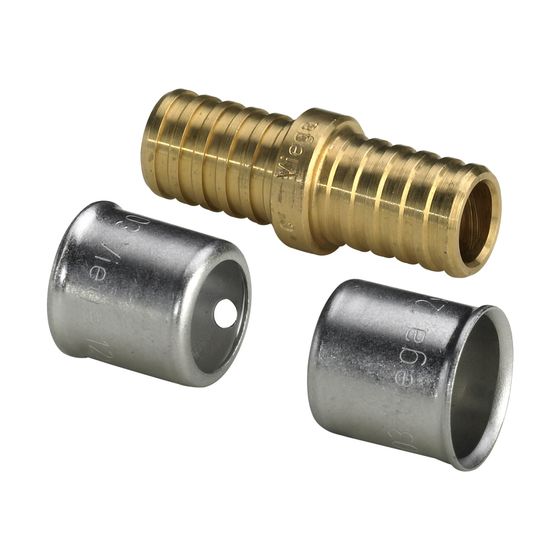 Viega Reparaturkupplung 2276.8 in 12mm für Inliner Siliziumbronze