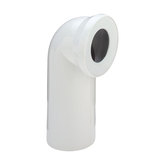Viega WC Anschlussbogen 90 Grad 3811 in DN100 aus Kunststoff manhattan