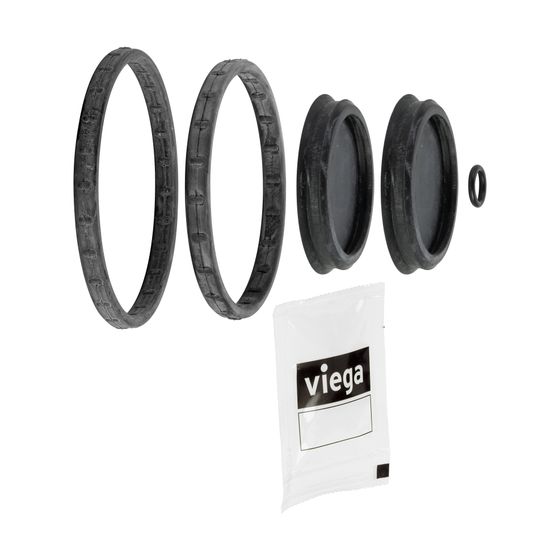 Viega Dichtungsset 4995.94 in DN50 Kunststoff schwarz