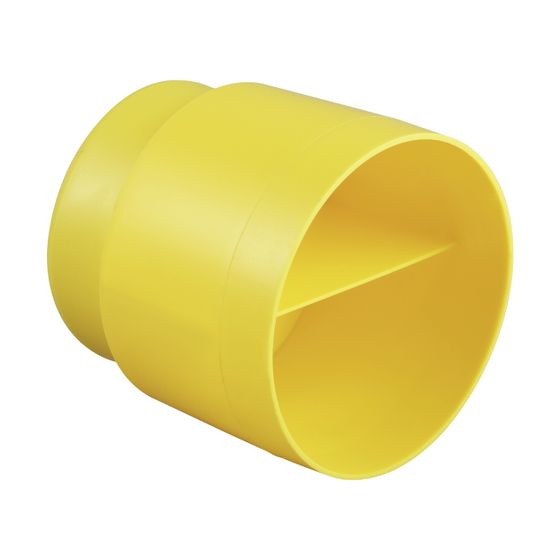 Viega Stopfen 8010-616 in DN90 Kunststoff gelb