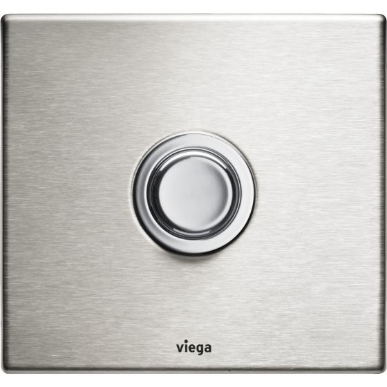 Viega Visign for Public Ausstattungsset 8326.2 für Urinal-Spülsystem, Edelstahl gebürstet