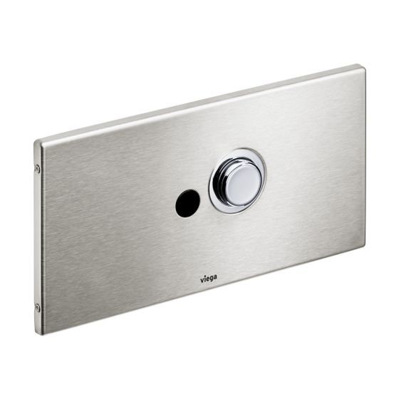Viega Visign for Public 5 Abdeckplatte 8326.3, Edelstahl gebürstet
