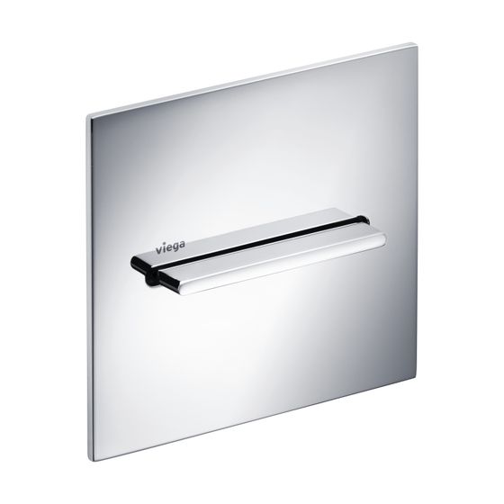 Viega Visign for More 104 Urinal Fertigbauset 8354.2, Aluminium, Edelstahlfarben
