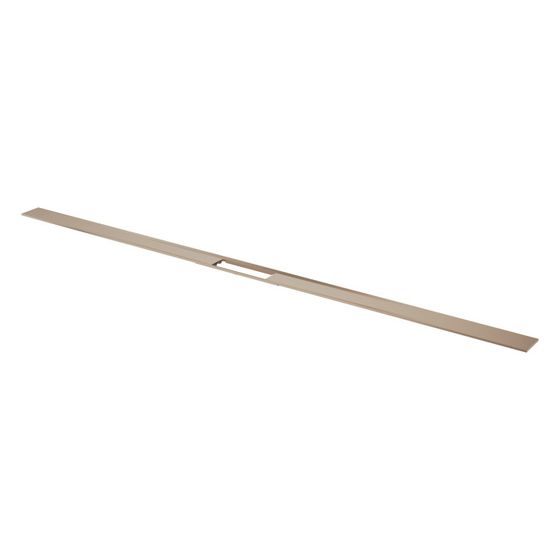 Viega Advantix Cleviva Duschrinnen-Profil 4981.32, Länge 1200mm, Edelstahl, Kupfer-/Goldfarben gebürstet