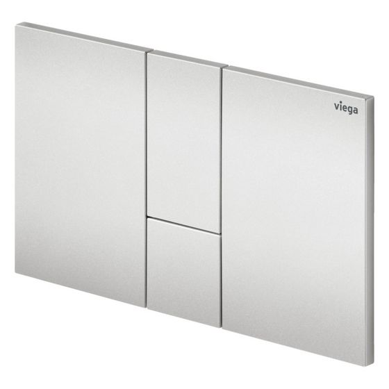 Viega Visign for Style 24 WC-Betätigungsplatte für Prevista 8614.1, Kunststoff, Edelmatt
