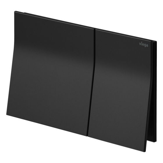 Viega Visign for More 200 WC-Betätigungsplatte für Prevista 8620.1 Metall, Schwarz matt
