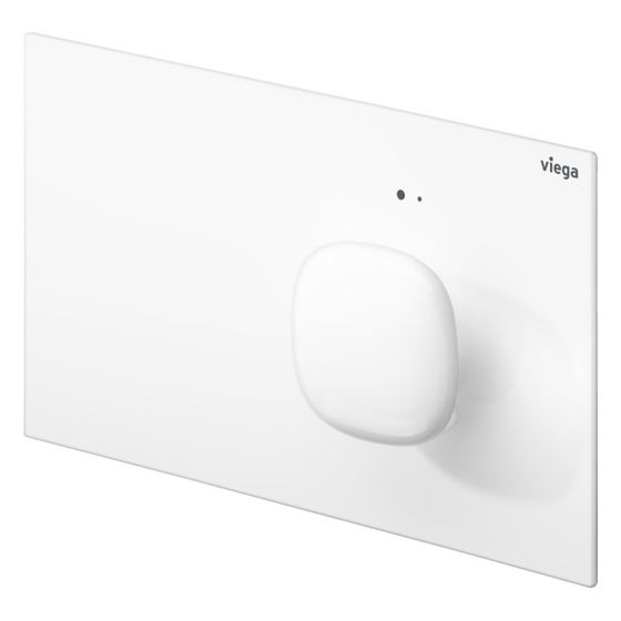 Viega Visign for More 202 WC-Betätigungsplatte für Prevista 8622.1, Metall, Verkehrsweiß