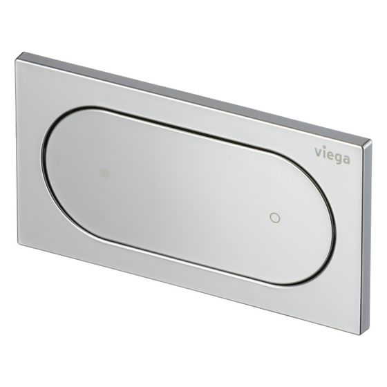 Viega Visign for Style 23 WC-Fernauslösung elektrisch für Prevista 8640.1, Kunststoff verchromt