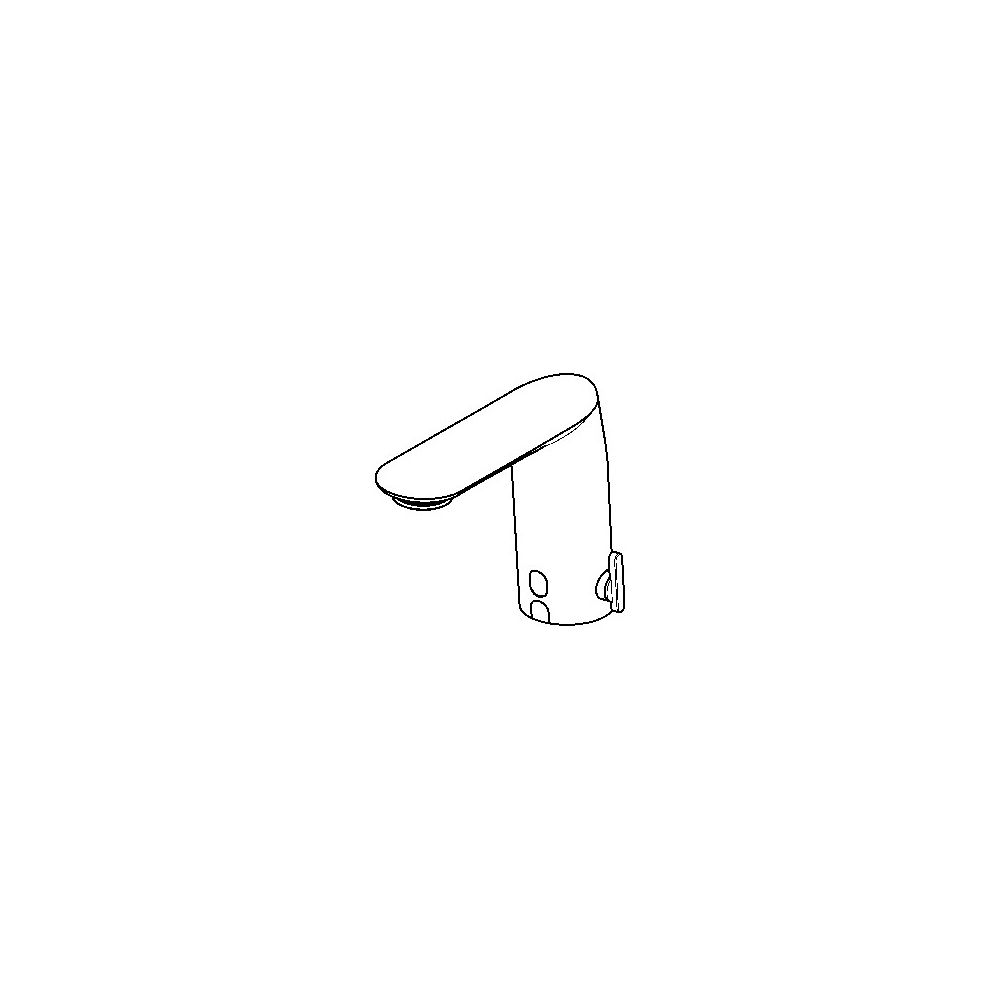 Viega AquaVip Waschtischarmatur elektronisch 9121.6, warm und kalt, 185,5x60x130mm, verch... VIEGA-828301 4015211828301 (Abb. 3)