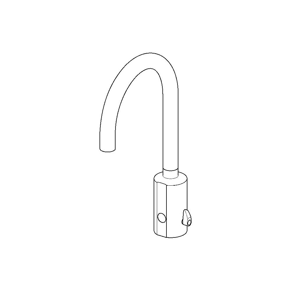 Viega AquaVip Küchenarmatur elektronisch 9121.7, warm und kalt, 210x390mm, verchromt... VIEGA-828318 4015211828318 (Abb. 3)