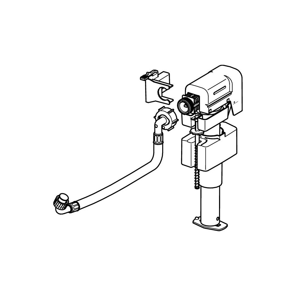 Viega Füllventilset 8580.5 für Unterputz-Spülkasten 3L... VIEGA-786113 4015211786113 (Abb. 2)