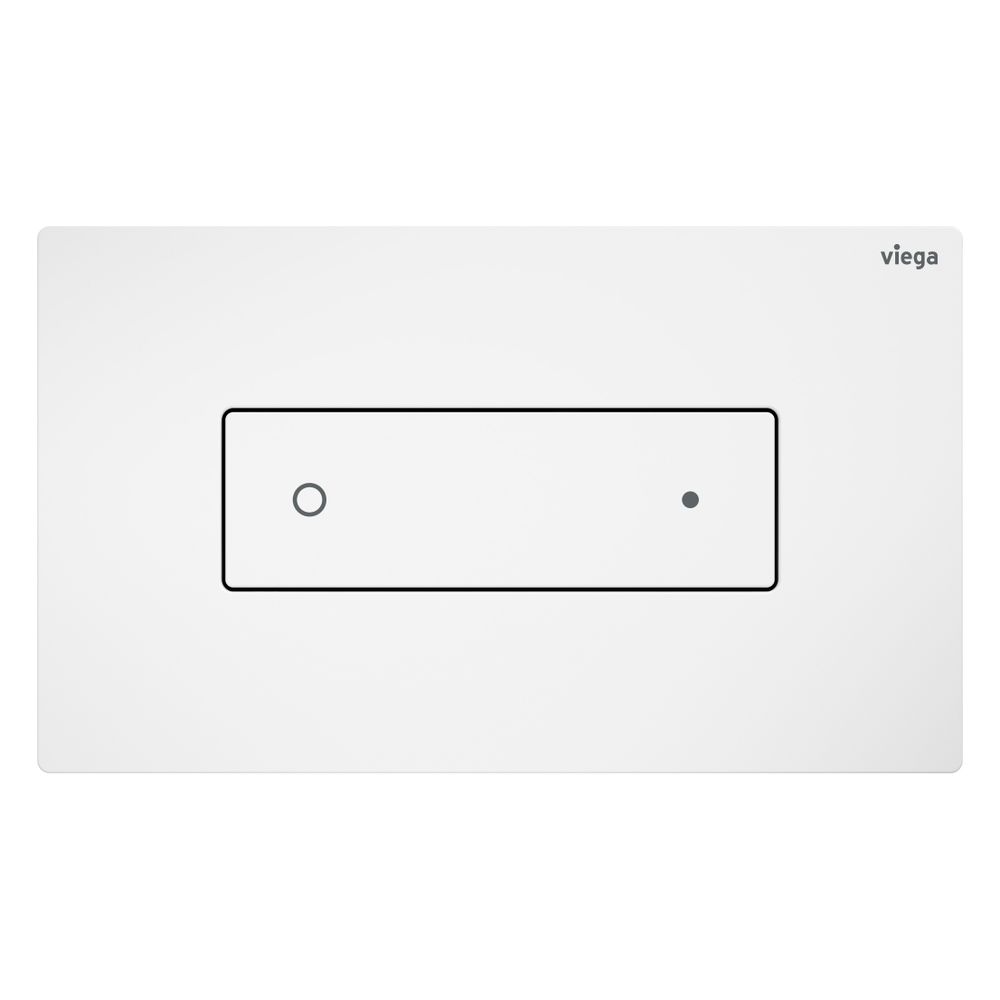 Viega Visign for Style 22 WC-Betätigungsplatte 8612.1, Kunststoff, Weiß-Alpin... VIEGA-833350 4015211833350 (Abb. 2)