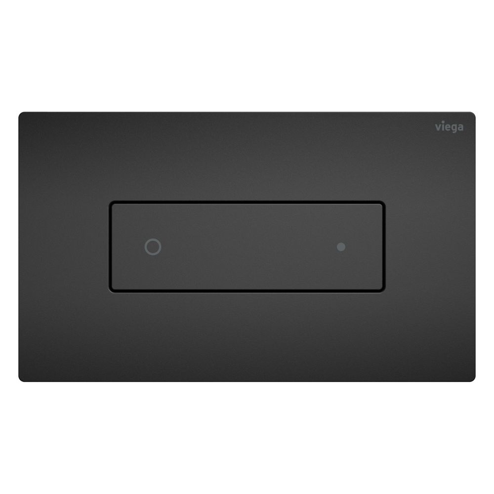 Viega Visign for Style 22 WC-Betätigungsplatte 8612.1, Kunststoff, Schwarz matt... VIEGA-833381 4015211833381 (Abb. 2)