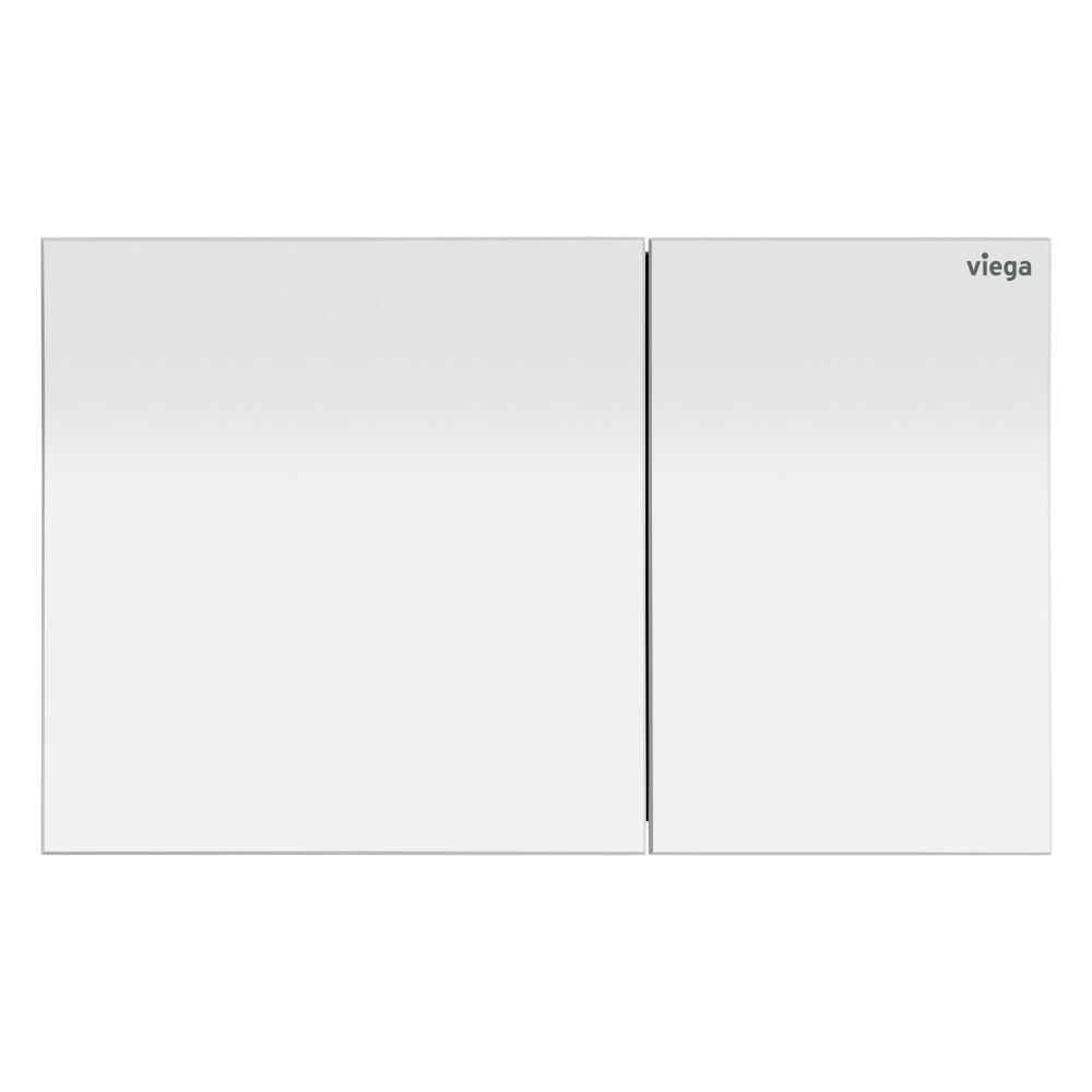 Viega Visign for More 200 WC-Betätigungsplatte für Prevista 8620.1 Metall, Weiß matt... VIEGA-832506 4015211832506 (Abb. 2)