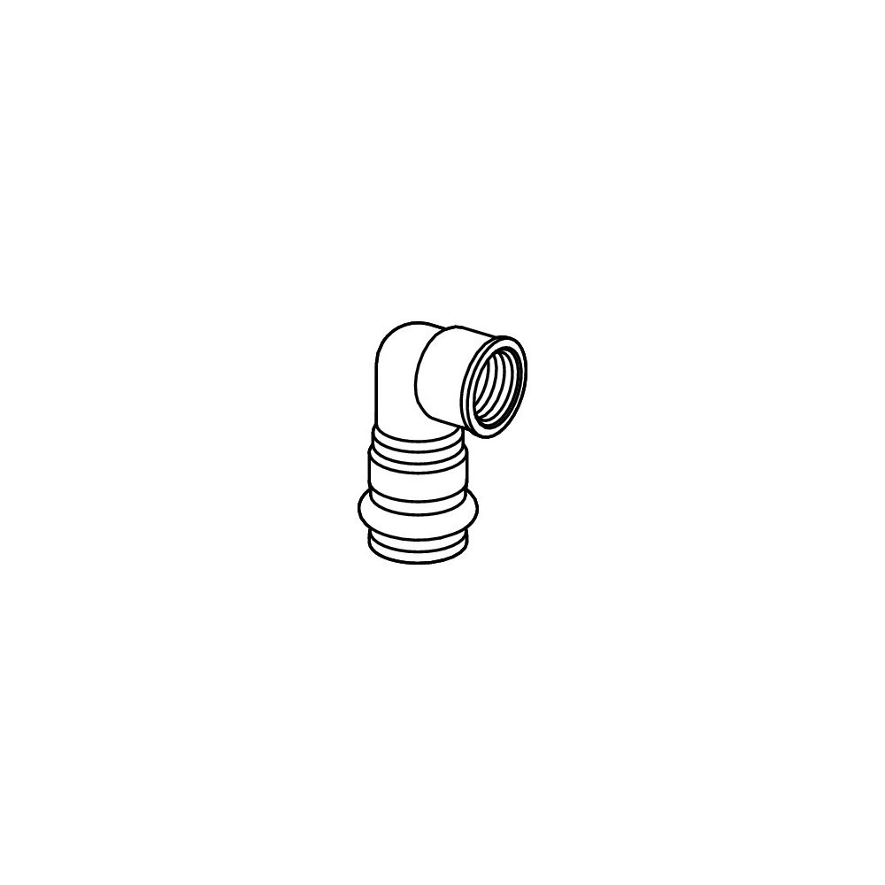 Viega Sanpress Übergangswinkel 90 Grad mit SC-Contur 2214.2, d. 15mm x Rp 3/8", Siliziumb... VIEGA-298241 4015211298241 (Abb. 2)