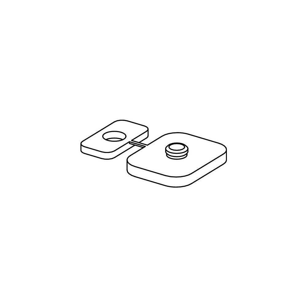 Viega Schallschlucker 8310.52, 50x40mm, Gummi, 10 Stück... VIEGA-636395 4015211636395 (Abb. 2)