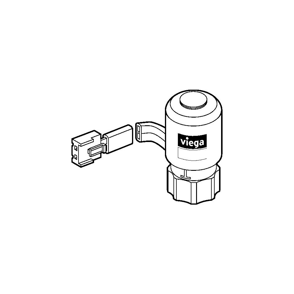 Viega Fonterra Heat Control-Stellantrieb 1251.2, 24V... VIEGA-813482 4015211813482 (Abb. 2)