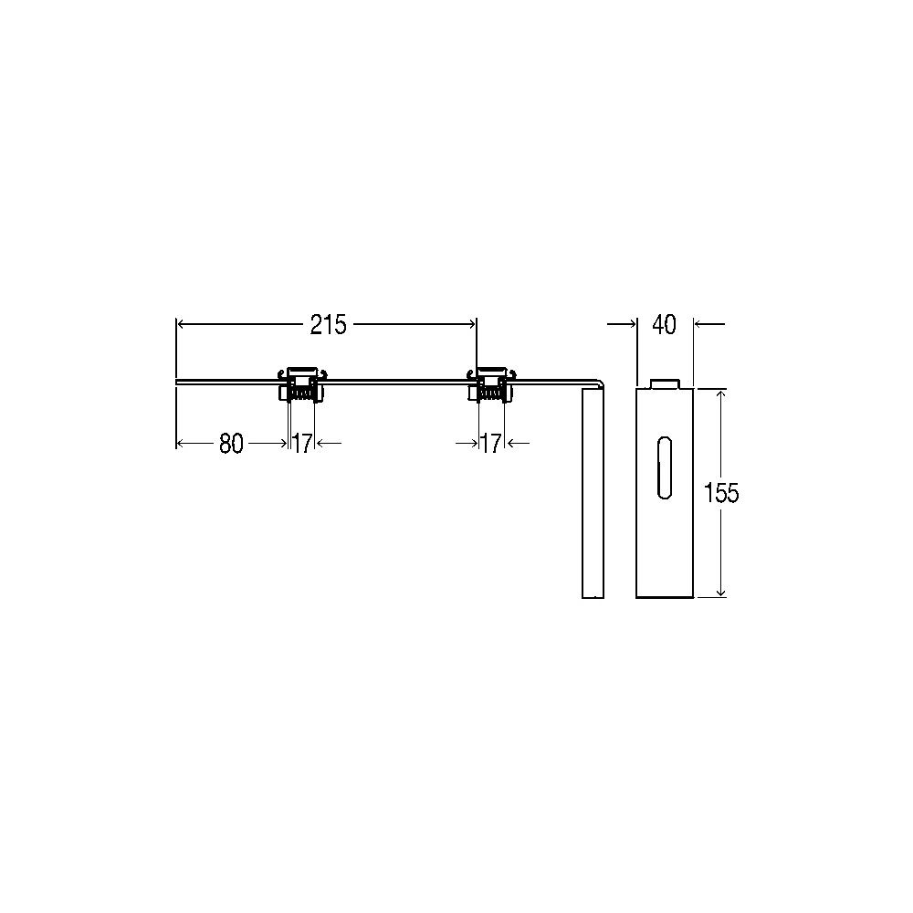 Viega Prevista Dry Plus Montagewinkel 8413, Einbautiefe 80-300mm, Stahl verzinkt... VIEGA-802875 4015211802875 (Abb. 3)