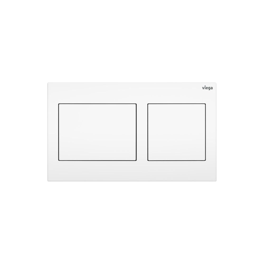 Viega Visign for Style 21 WC-Betätigungsplatte 8611.1, Kunststoff, Weiß-Alpin... VIEGA-773250 4015211773250 (Abb. 2)