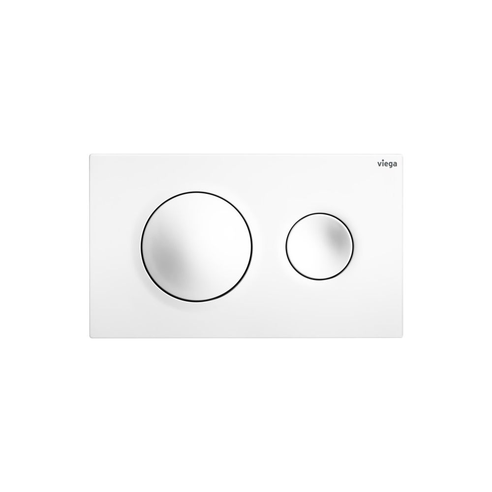 Viega Visign for Style 20 WC-Betätigungsplatte 8610.1, Kunststoff, Weiß-Alpin... VIEGA-773793 4015211773793 (Abb. 2)