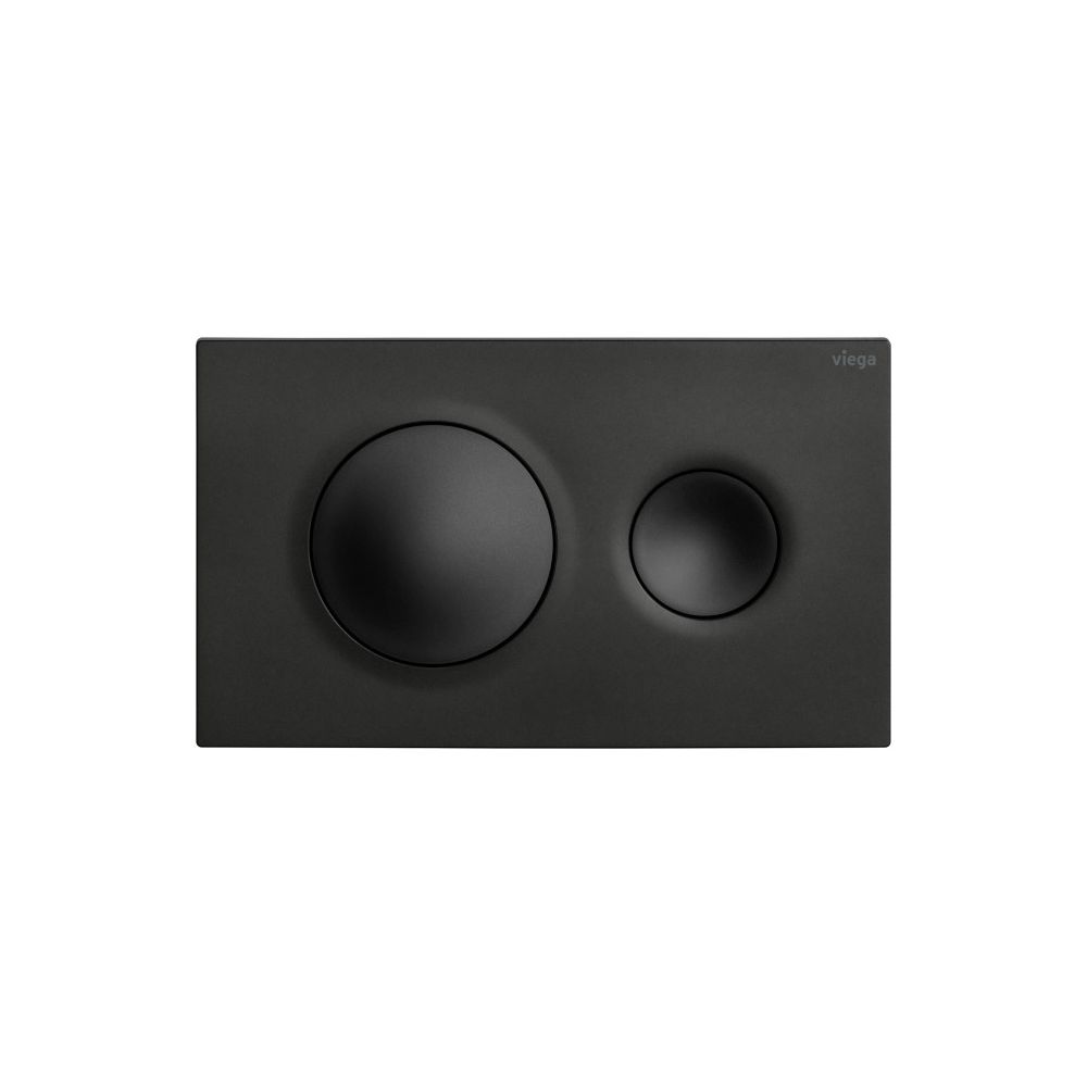 Viega Visign for Style 20 WC-Betätigungsplatte 8610.1, Kunststoff, Schwarz matt... VIEGA-796389 4015211796389 (Abb. 2)