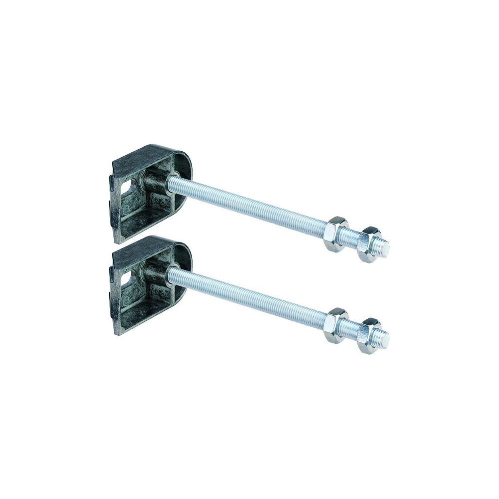 Viega Prevista Dry Befestigungssatz 8173, tiefenverstellbar 75-200mm, Zinkdruckguss, 2 St... VIEGA-460440 4015211460440 (Abb. 2)