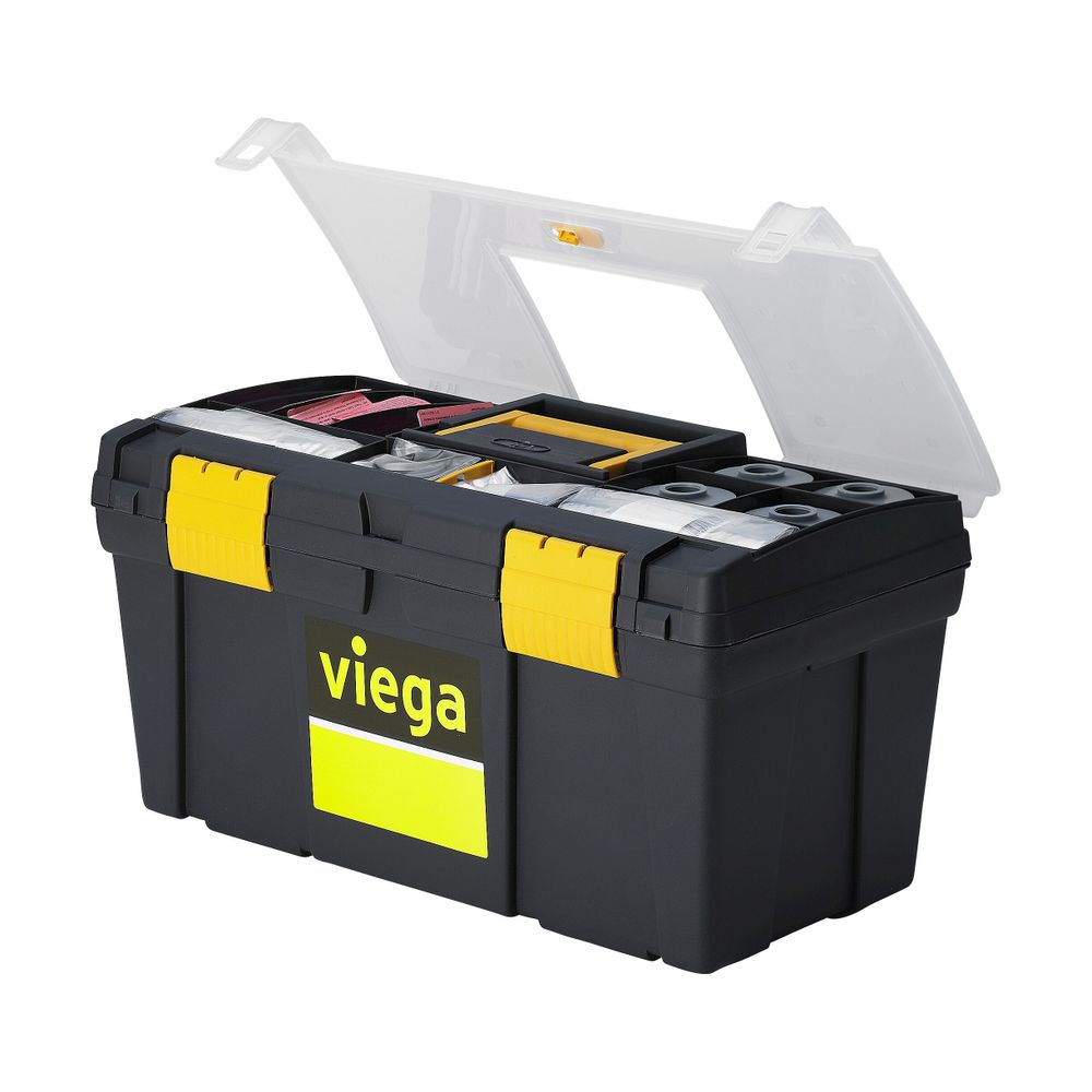 Viega Koffer 8310.9-364 in 510x260x245mm Kunststoff grau... VIEGA-412869 4015211412869 (Abb. 1)