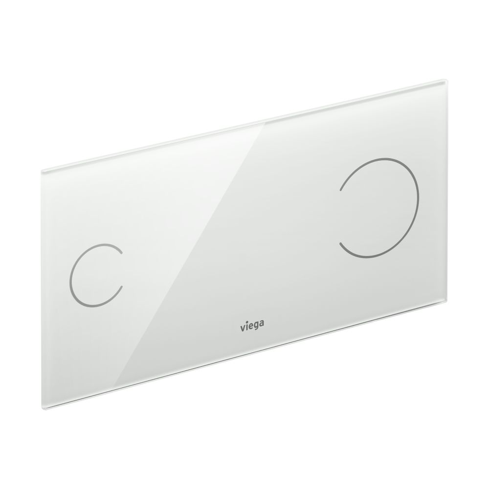 Viega Visign for More 100 WC-Betätigungsplatte 8352.3, Glas, Parsol/Schwarz... VIEGA-632878 4015211632878 (Abb. 2)