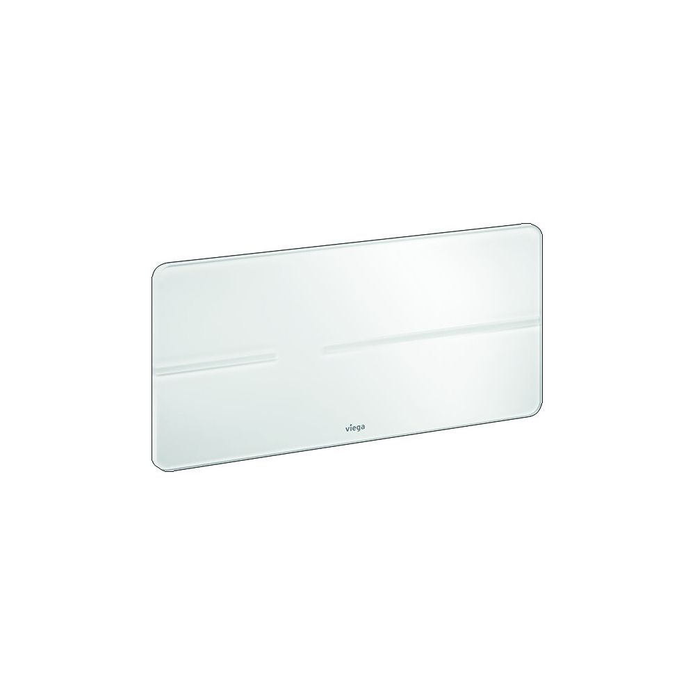 Viega Visign for More 105 sensitive WC-Betätigungsplatte 8357.11, Glas, Weiß... VIEGA-759063 4015211759063 (Abb. 2)