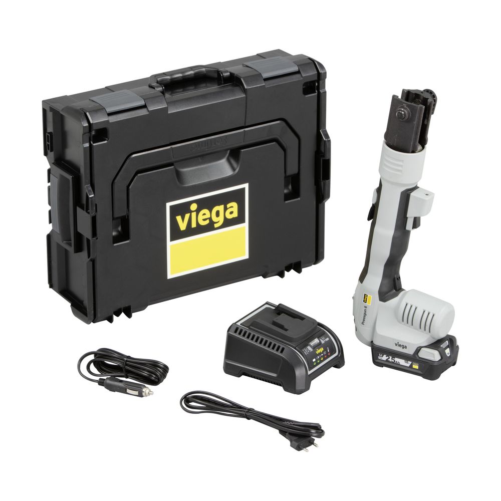Viega Pressgun 6 Presswerkzeug 2295.4, Akku und Ladegerät 18V/2,5 Ah... VIEGA-790851 4015211790851 (Abb. 2)